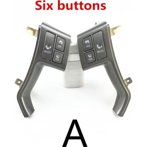 Car steering wheel multi-function remote buttons,CD audio volume channel for 09-13 years Geely Emgrand 7 EC7 EC715 EC718,EC7-RV