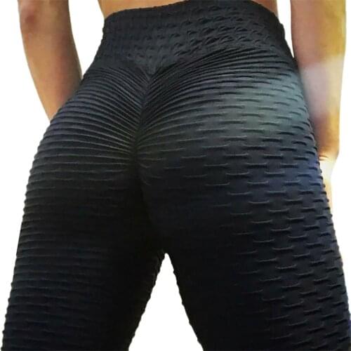 Butt Lifting Anti Cellulite Leggings For Women High Waisted Yoga Pants Workout Tummy Control Sport Tights Fitness