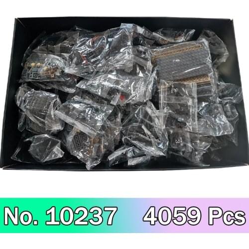 Big Movie Series Building Blocks Tower of Orthanc 4059Pcs Bricks 112501 MOC-33442 UCS 10237 16010 Toys