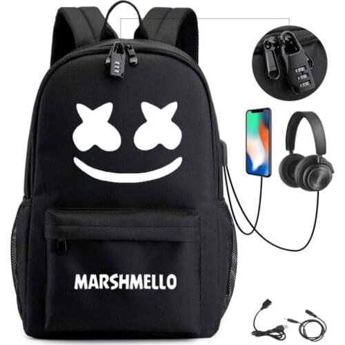DJ MARSHMELLO School Bags