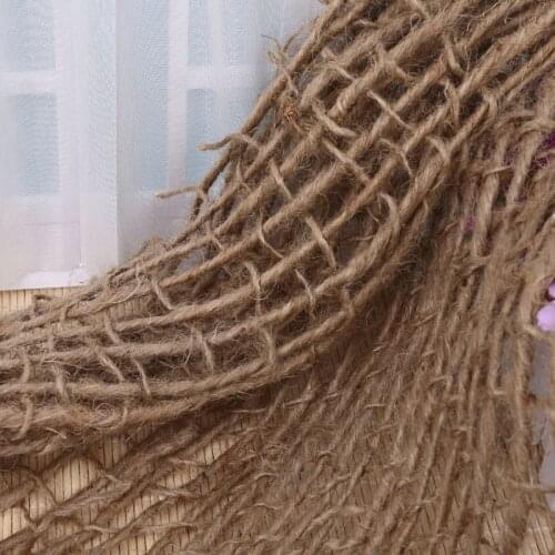 Newborn Photography Prop Chunky Burlap Layer Net Hessian Jute Backdrop Blanket GXMB