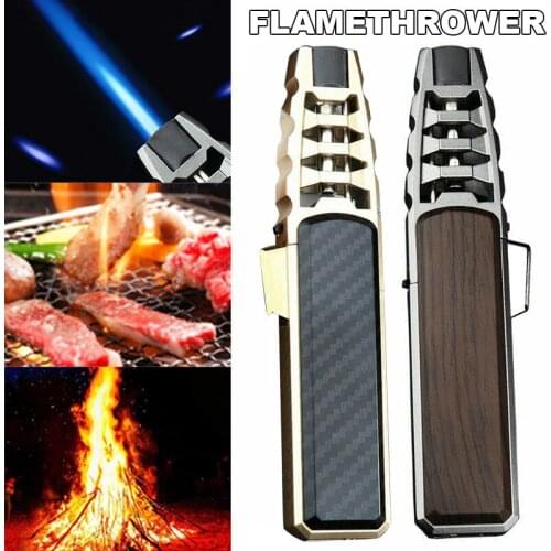 Kitchen Culinary Butane Torch Butane Fuel Not Include Cooking Torches for Refillable Blow Lighter Adjustable Flame J99Store