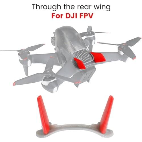 DJI FPV Vertical Tail Aircraft Crossing Machine 3D Printing Personality Drone Cute Tail for DJI FPV Accessories