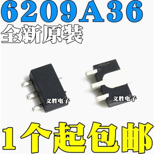 3PCS New and original ME6209A36PG ME6209A-3.6 SOT89 3.6V Low dropout linear regulator IC "chip, voltage regulator IC integrated