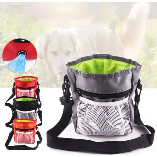 Mini Outdoor Waist Bag Portable Treat Bag Training Dog Pocket Food Snack Bag Haversack Pet Supplies D1810