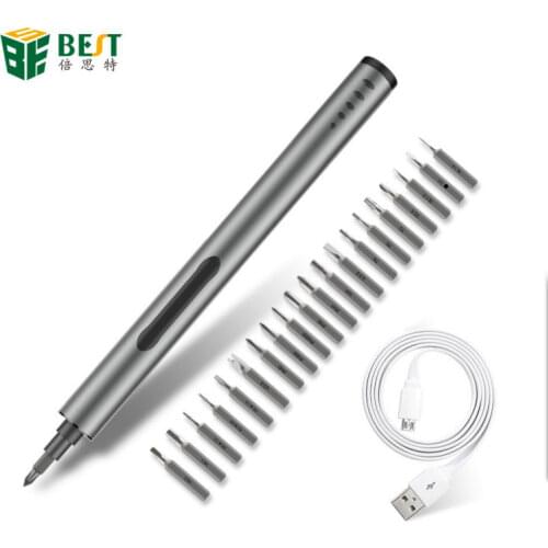BST 9911A Multifunction Precision mini electric screwdriver Potable Disassembling Repair Tool Kit Electronics Cellphone Tablet