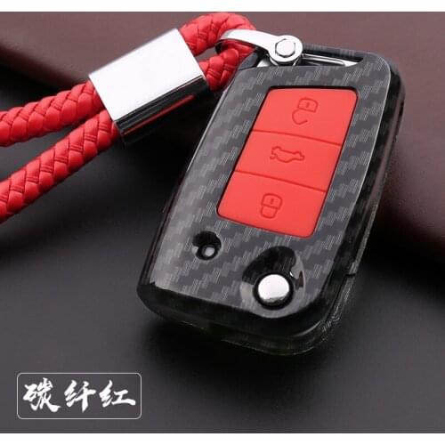Soft TPU car key cover case shell fob for VW Golf POLO GOLF Passat For Skoda Octavia A5 Fabia For SEAT Ibiza Leon