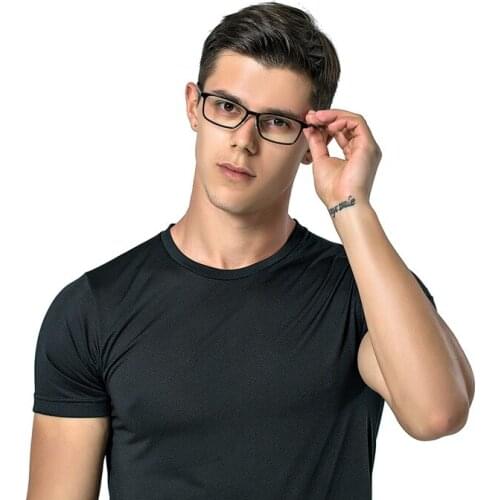 High Quality Pure Titanium Glasses Plank Material Frame Pure Titanium Eyeglasses Fixing Device Men Women Glasses Prescription