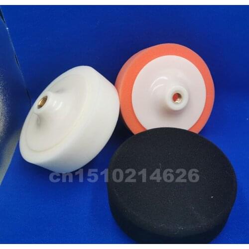 3pcs/lot 6" 150mm Foam Polishing Pad Sponge wheel with Buffling Pad Hard Medium Fine Car Waxing Polishing Sealing glaze Sponge