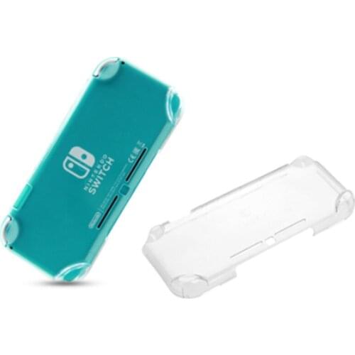 Gulikit NS16 Portable Crystal Transparent Case Protective Cover Innocuity Clear PC Skin Shell for Nintend NS Switch Lite Console