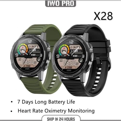 IWO PRO X28 watches HD Screen Smart Watch 3ATM Waterproof Sport Fitness Activity Tracker 2021 Smartwatch 1.32 for Men Women