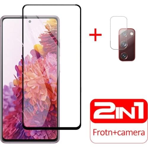 Camera Screen Protectors For Samsung Galaxy S20 FE Tempered Glass On Gelaxi S20FE S20 Fan Edition 2020 SM-G781B 6.5'' Film