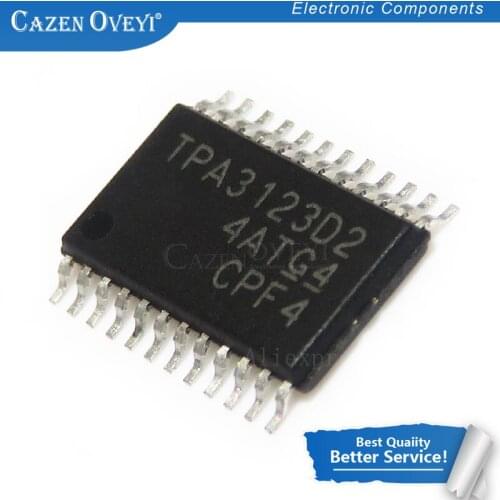 1pcs/lot TPA3123D2 TPA3123D2PWPR TSSOP-24 In Stock