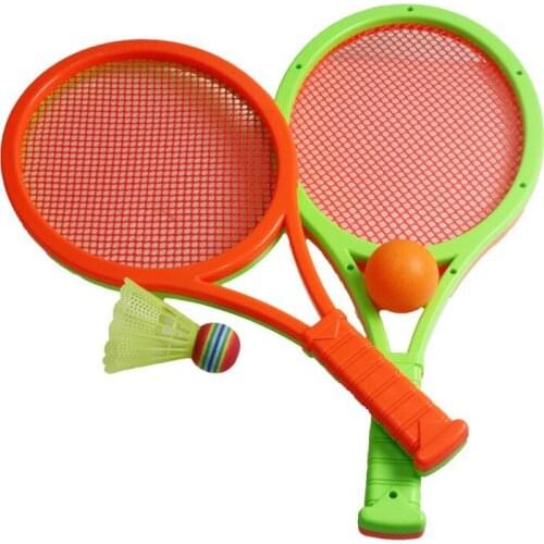 2 Racket and 2 ball) safety kids child children badminton tennis toys outdoor sports play