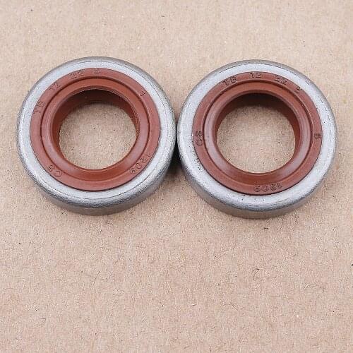 2PCS OIL SEALS SUITABLE FOR VARIOUS STIH L BRUSHCUTTERS FS85 FS120 FS80 FS90