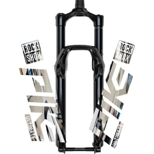 2020 Rockshox Pike Front Fork Sticker Bicycle Decorative Mountain Bike Waterproof Front Fork Transparent Bottom