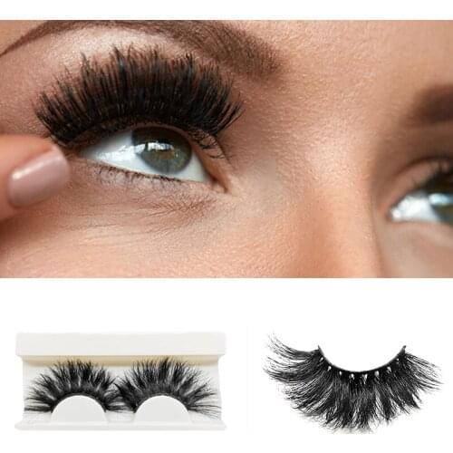 3D Faux Mink Hair Soft False Eyelashes Fluffy Wispy Long Thick Lashes Handmade Soft Eye Lash Makeup Extension Tools