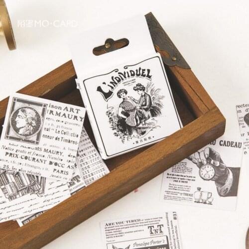 45 sheets/1lot Diary Stationery Stickers Decorative Mobile Stickers Scrapbooking DIY Craft Stickers