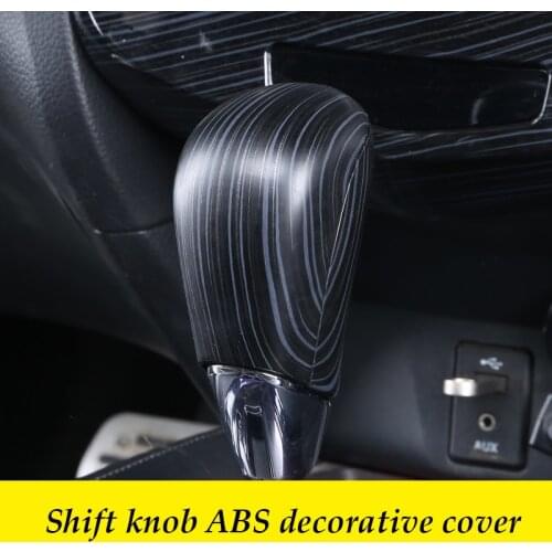 Car styling accessories gear box gear shift knob ABS decorative cover For Nissan X-Trail X Trail T32 QASHQAI J11 MURANO