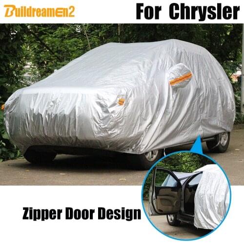 Buildreamen2 Waterproof Car Cover Outdoor Sun Rain Snow Resistant Cover For Chrysler Aspen PT Cruiser Pacifica Town & Country