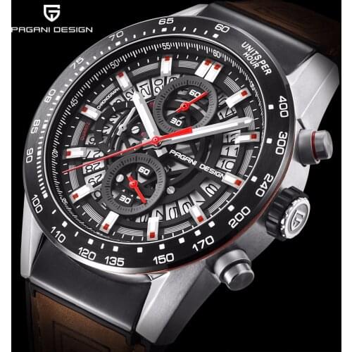 PAGANI DESIGN Original 2021 New Luxury Quartz Watch Men Waterproof Wristwatch Men Clock Chronograph Watch For Men Reloj Hombre