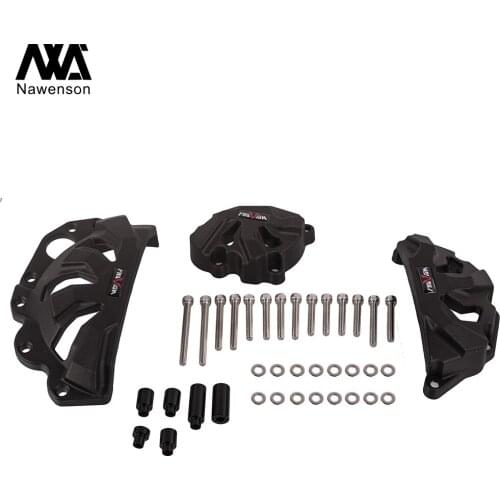 Motorcycle Engine Case Guard Crash Sliders Nylon Engine Protective Cover Set for ZX-6R 2009-2012