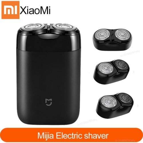 Original Xiaomi mi Mijia Double-ring Float Shaving Type-C Electric Shaver IPX7 Waterproof Silent Motor Dry Wet USB Rechargeable
