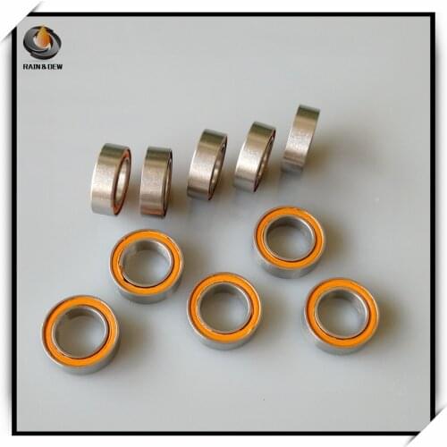 10Pcs 6X10X3 mm SMR106 2RS ABEC7 Stainless Steel Hybrid Reel Bearings