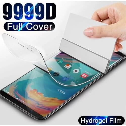HD Hydrogel Film For Oneplus 8T 7 7T 6T 5T 5 3T 3 1Plus 7 OnePlus 6 T 7T Nord N10 N100 Screen Protector Full Cover Film