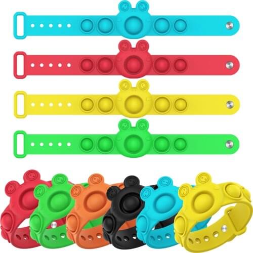 Simpl Dimmer Guffo Fidget Toys Stress Reliever Sensory Silicone Squ-eeze Toys With Dimple For Kids Adults антистрес симпл димпл