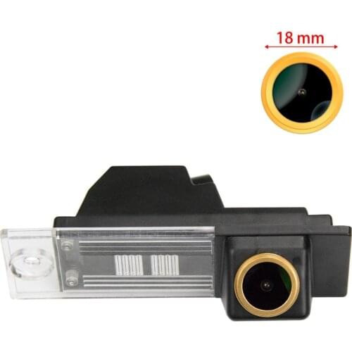 Freezzmi Golden HD Car Rear View Backup Camera for Hyundai Tucson /Tucson IX35 Tucson IX/TL MK3 Kia Rio 4 YB 2017 2018 K2 Cross