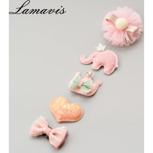 5-Piece Set Of ChildrenS Hair Accessories Hairpins Cartoon Hair Accessories Hairpins Tassel Hair Accessories Pendants Headdress