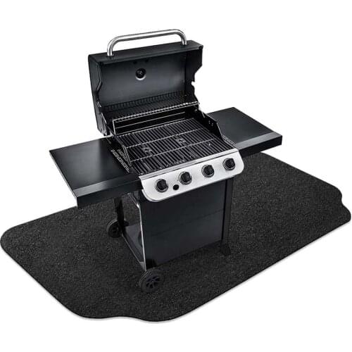 Barbecue Mat Non-Woven Grill Floor BBQ Outdoor Oil-Proof Environmental Protection Reusable Accessories Pan Fry Pad Sheet Baking
