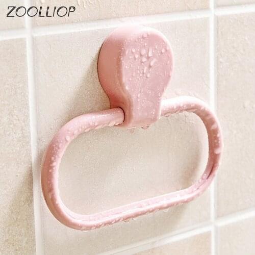 Kitchen Organizer Towel Rack Hanging Holder Cupboard Cabinet Door Back Hanger Towel Sponge Holder Storage Rack for Bathroom