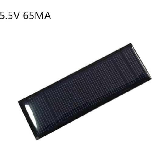 Mini Poly Solar Panel 5.5V 65MA for Flashlight special solar panels 90*30MM