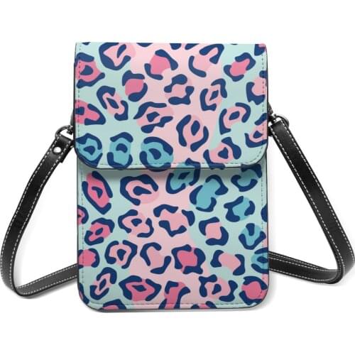 Fashion Woman Shoulder Bag Spotted Cat Pattern Ladies Small Bag Wild Simple Female Daily Messenger Bag