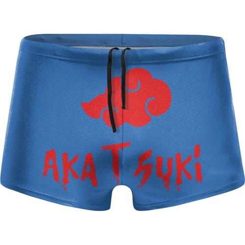 Men Anime Manga swimwear Akatsuki shorts Boy for the sea Pool