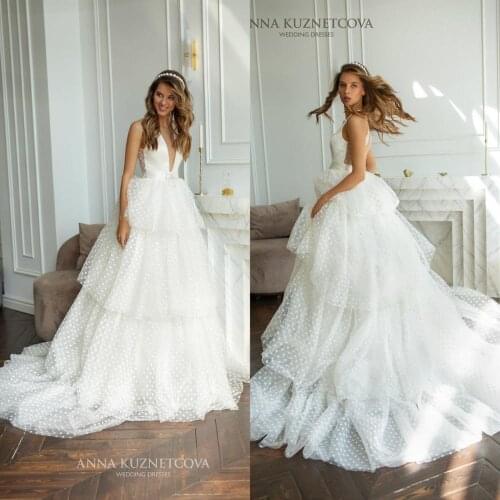 NCDIMS Sleeveless Wedding Dresses