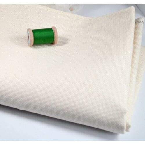 Oneroom FREE Shipping embroidery fabric 18ST 18CT cross stitch canvas cloth white color, black color