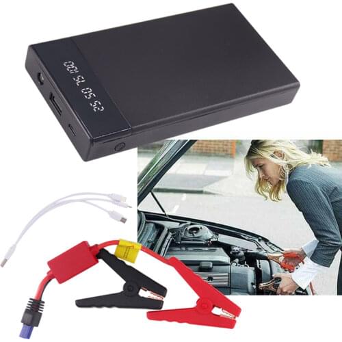Car Jump Starter Auto Power Bank 10000mAh 12V Portable Car Battery Booster Car Charger Emergency Battery Starting Device