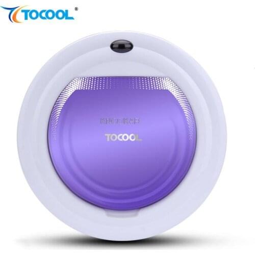 TOCOOL Robot Vacuum Cleaner Remote Control Smart Robotic Cleaner for Home Floor Sweeper Sweeping Machine TC-350