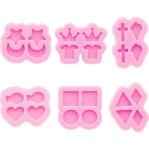 Earring Resin Mold Small Silicone Earring Mold Earring Jewelry Epoxy Resin Casting Resin Jewelry Making Resin Diy Craft X6HE