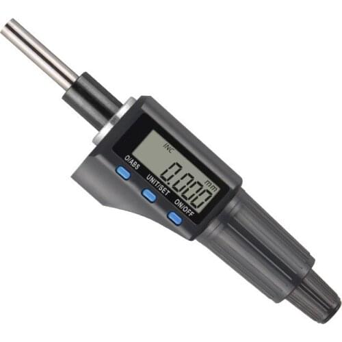 Spiral Differential Head Digital Display Micrometer with Engraved Line Measuring Tool with Mounting Electronics 0-25mm LK