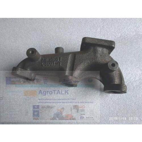 Exhaust manifold for Laidong KM385BT engine, part number