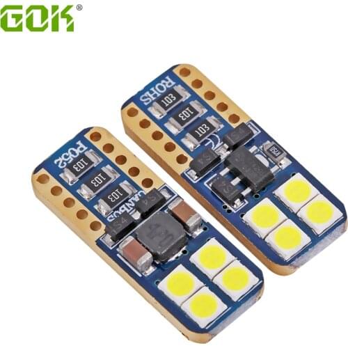 4pcs High quality CANBUS T10 8SMD 3030 LED t10 Car Interior Reading Light w5w 194 168 NO ERROR Signal light car Interior lamp