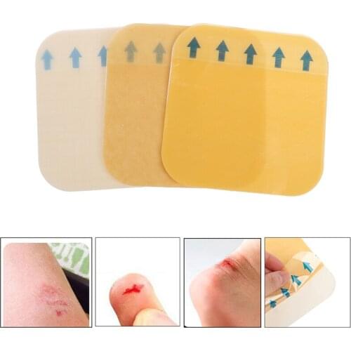 1PCS Survival Thin Hydrocolloid Wound Dressing Wound Healing Bedsores Patch For Pressure Sores/Decubituses/ Festering