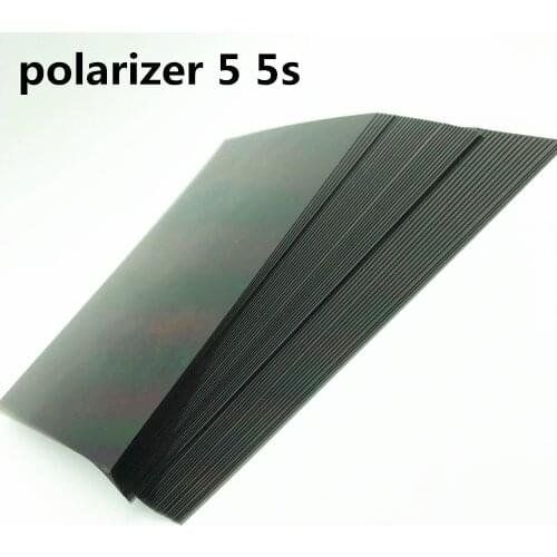 20pcs Original Polarizer Film For 5 5C 5S Frame Glass OCA polarizer Sticker laminating Repair LCD