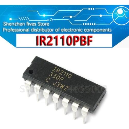5pcs/lot IR2110PBF DIP14 IR2110 DIP DIP-14 new and original IC