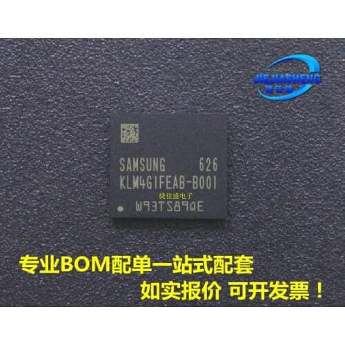 5pieces KLM4G1FEAB-B001 :FBGA-153