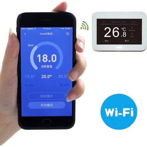 Free shipping room thermostat WI-FI for floor heating 16A